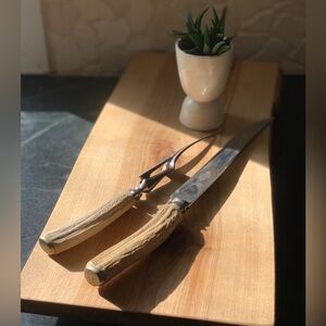 Chas Barber & Co | Made in Sheffield | Vintage Carving Set